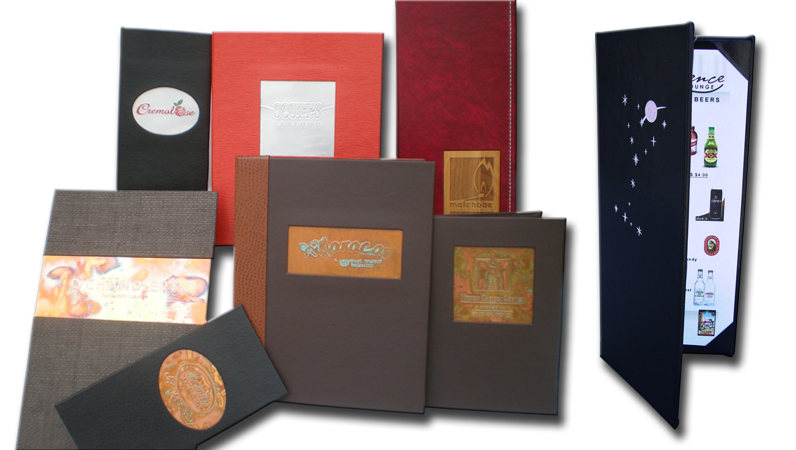 Custom Menus and Wine Lists